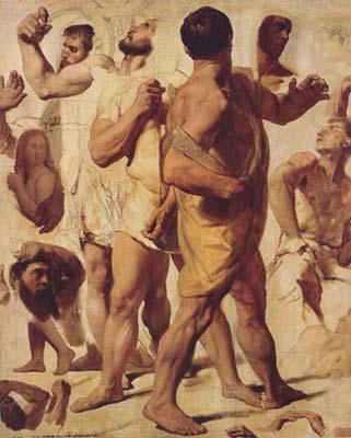 Jean Auguste Dominique Ingres Study for the Martyrdom of St.Symphorian (mk04) china oil painting image